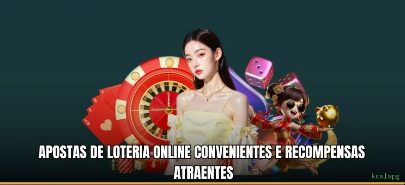 Imagem promocional dos jogos de lottery da koalapg