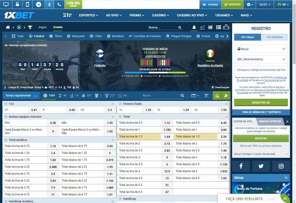 Esporte bet pré aposta