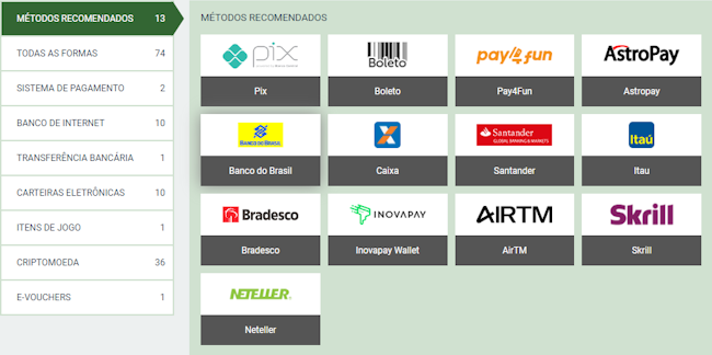 Bonus de deposito