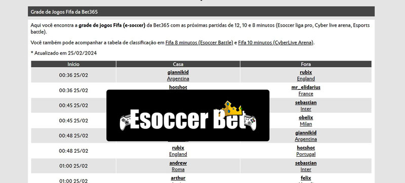 Assistir jogos online ao vivo